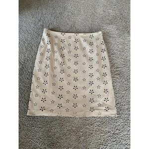 Muse Skirt‎ Women's Size 6 Skirt Ran Brown Floral